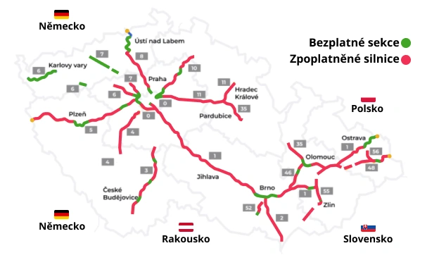 Kde a kdy budete elektronickou dálniční známku potřebovat?